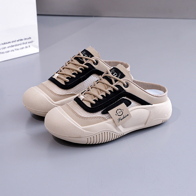 Damen atmungsaktive Freizeitsneaker mit flexiblem Mesh-Obermaterial R&B