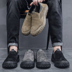 Damen Bequeme Slip-On Freizeitschuhe mit rutschfester Sohle