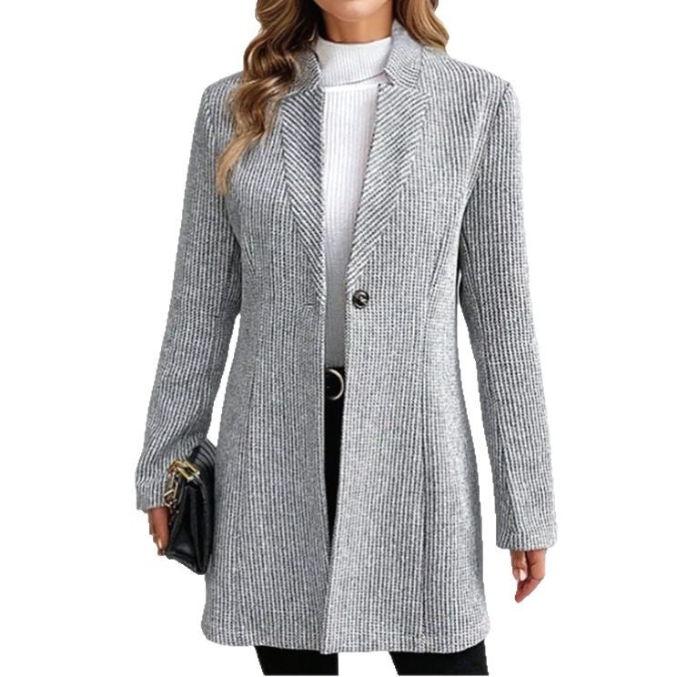 Damen eleganter strukturierter Blazer R&B