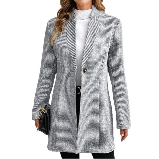 Damen eleganter strukturierter Blazer R&B