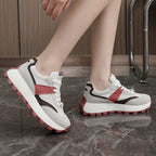 Damen Sportliche Sneaker mit luftiger Mesh-Oberfläche und rutschfester Sohle R&B