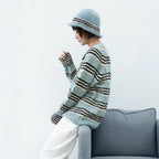 Damen gestrickter Pullover R&B