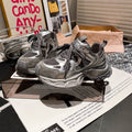 Damen sportliche Sneakers mit innovativem Sohlenprofil und atmungsaktivem Mesh-Obermaterial R&B