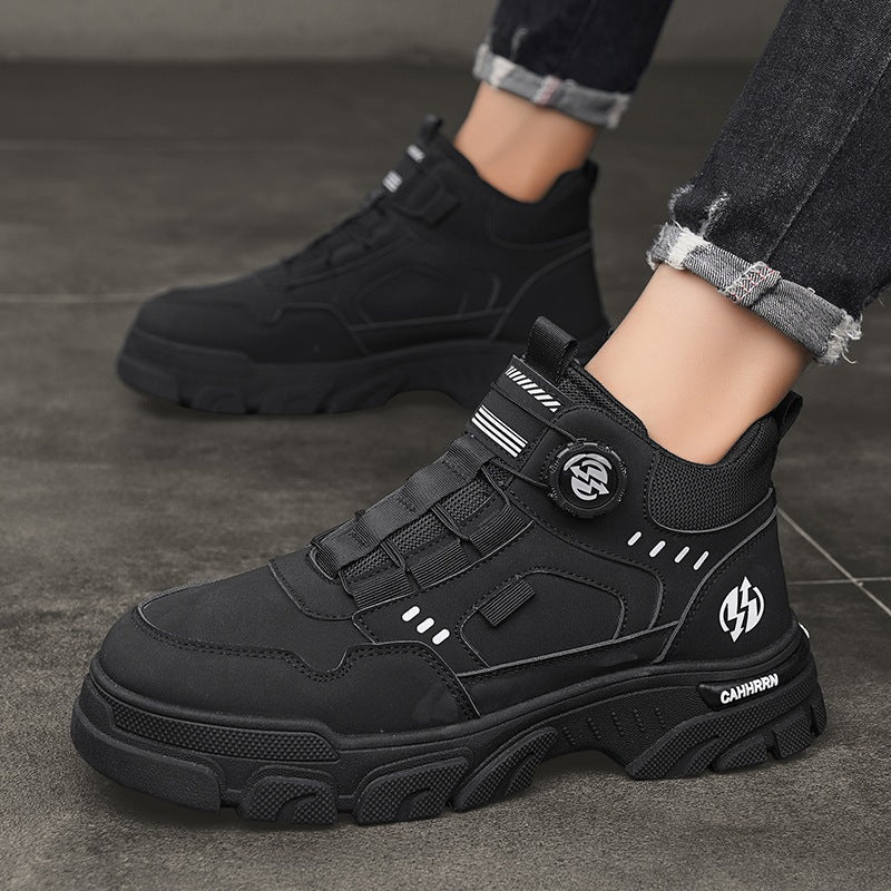 Damen Sportliche und robuste High-Top Sneakers R&B