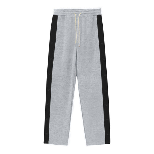 Herren Sportliche Jogginghose mit Knopfleiste und elastischem Bund R&B