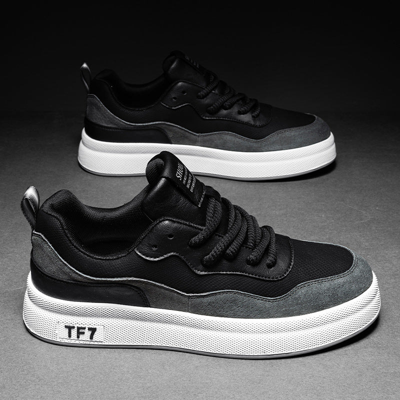 Damen modische Sneakers mit gepolsterter Laufsohle und atmungsaktiver Obermaterialkombination