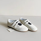 Damen Komfortable Ballerinas mit verstellbarem Riemendesign und atmungsaktiver Sohle