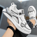 Damen Sportliche Mesh-Laufschuhe mit dämpfender Sohle R&B
