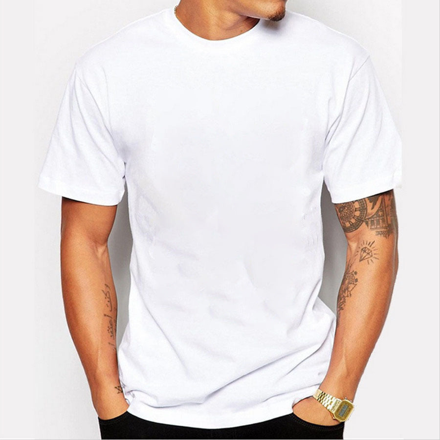 Herren Classic T-Shirt mit Rundhalsausschnitt aus hochwertiger Baumwolle R&B