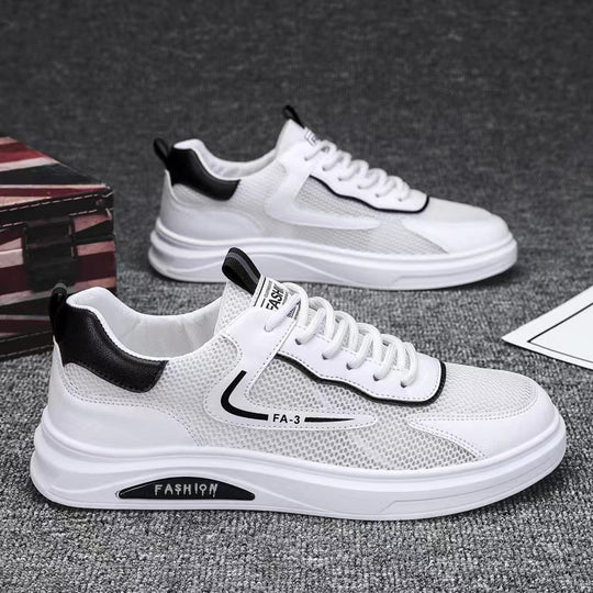 Damen Modische Sport-Sneaker mit atmungsaktiver Mesh-Oberfläche und stoßdämpfender Sohle R&B