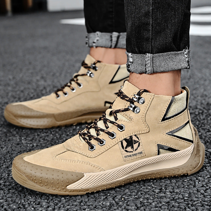 Damen Sportliche Schnürstiefel mit atmungsaktiver Konstruktion R&B