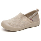 Damen Bequeme Slip-On Freizeitschuhe mit strukturiertem Obermaterial R&B