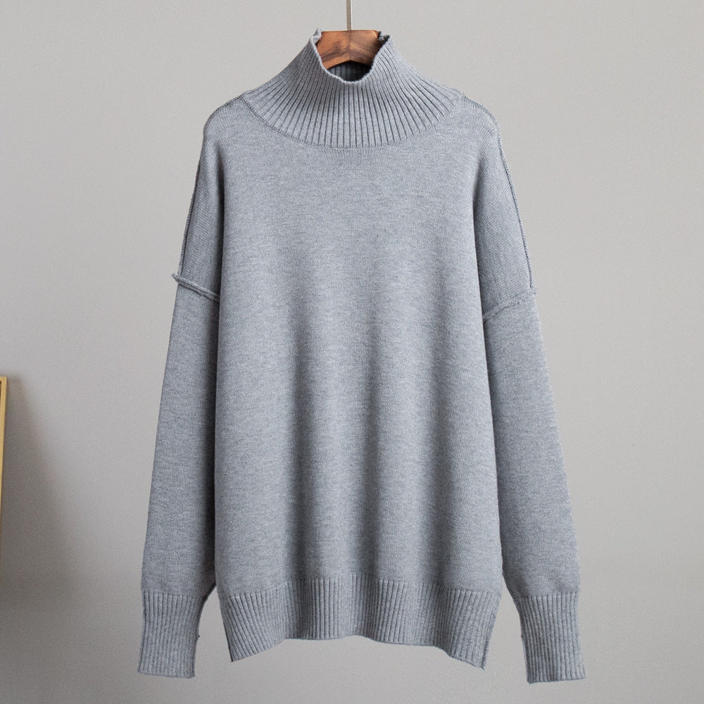Damen Modischer Rollkragenpullover R&B