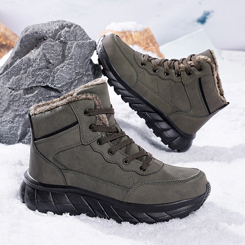 Damen Winterstiefel mit isolierendem Innenfutter und rutschfester Sohle R&B