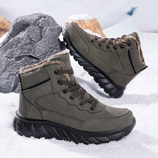Damen Winterstiefel mit isolierendem Innenfutter und rutschfester Sohle R&B