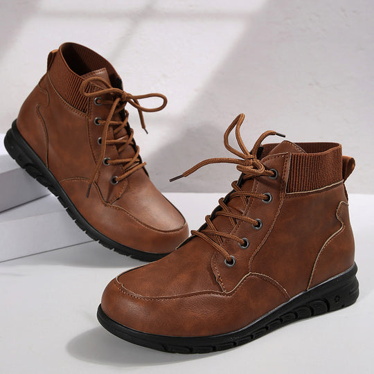 Damen Hochwertige Winterstiefel mit warmem Fleece-Futter und rutschfester Sohle R&B