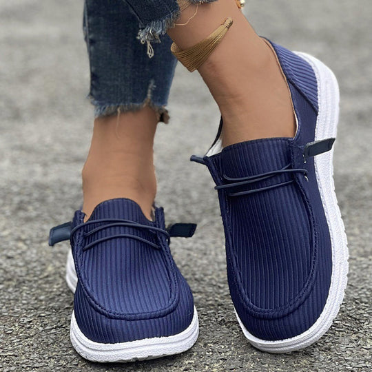 Damen leichte Slip-On Freizeitschuhe R&B