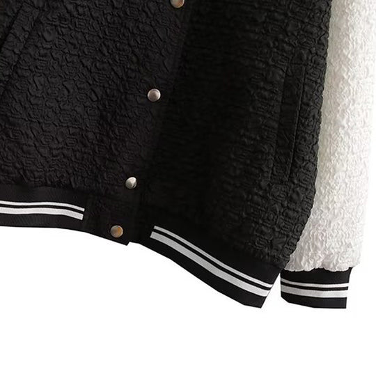 Damen Sportliche Bomberjacke mit strukturiertem Obermaterial und eleganten Details R&B