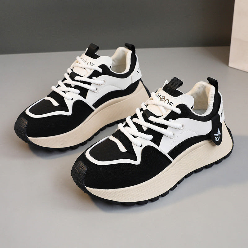 Damen Sportliche Chunky Sneakers mit dämpfender Sohle und atmungsaktivem Obermaterial R&B
