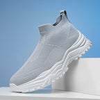 Damen Sportliche Knit-Schuhe mit rutschfester Sohle und atmungsaktiver Konstruktion
