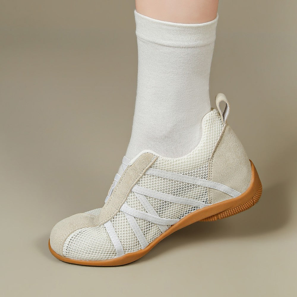 Damen Atmungsaktive Freizeitschuhe mit elastischem Schnürsystem R&B