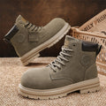 Damen robuste Schnürboots aus hochwertigem Wildleder R&B
