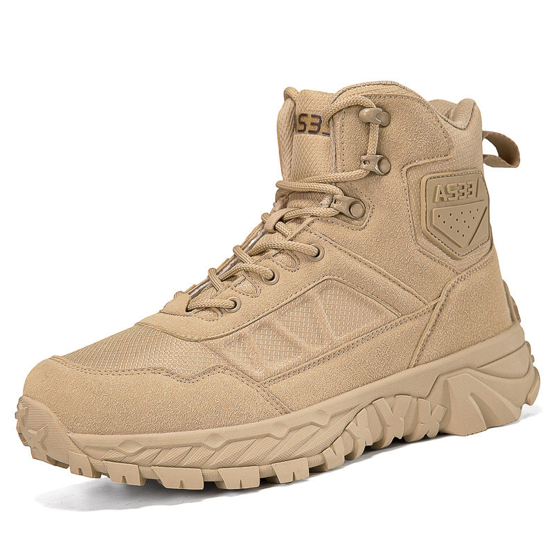 Herren Hochwertige Outdoor-Stiefel mit rutschfester Sohle und verstärktem Knöchelschutz R&B