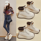 Damen Urbanen Winterstiefel mit weichem Futter und rutschfester Sohle R&B