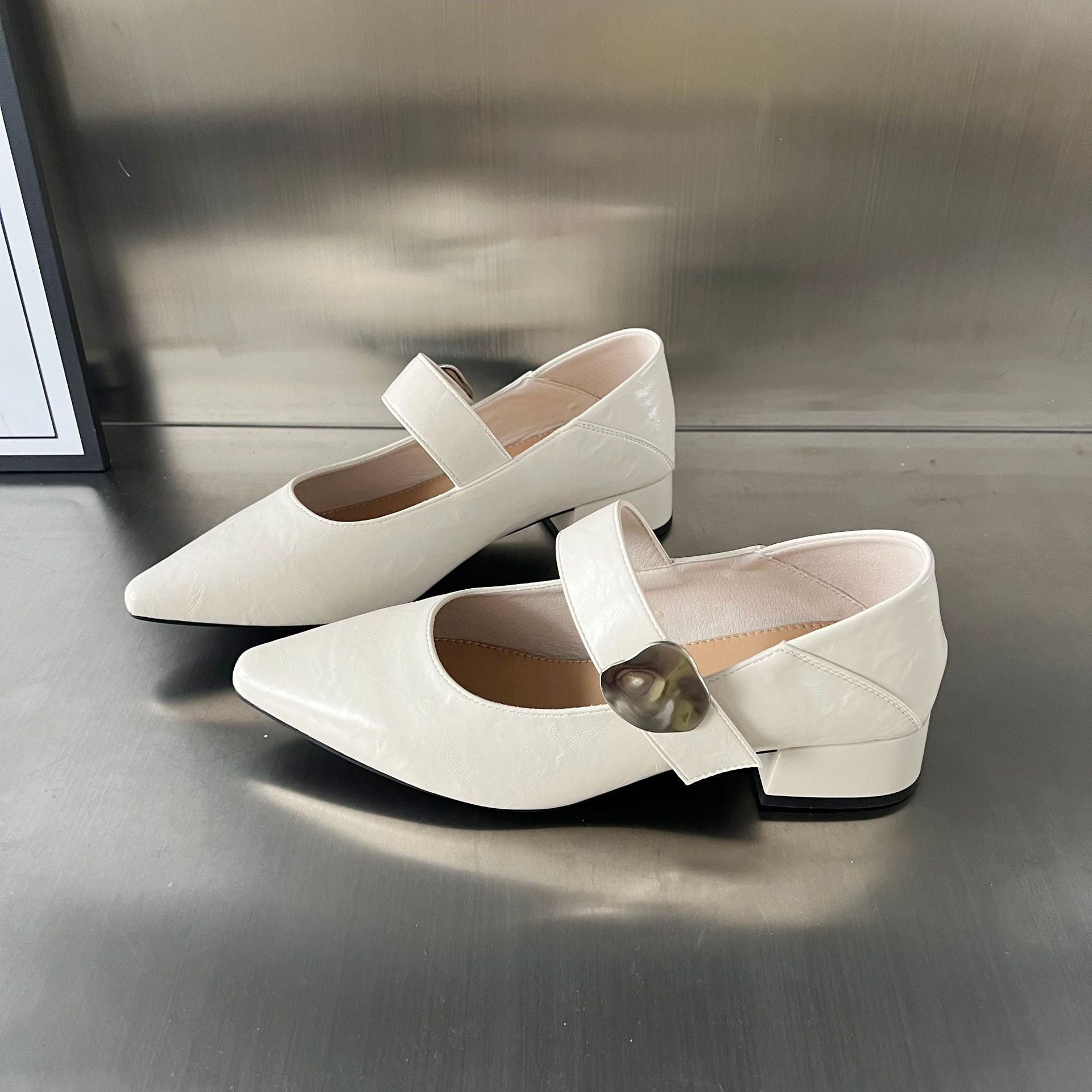 Damen elegante Slingback-Ballerinas mit modernen Akzenten R&B