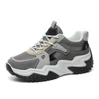 Damen Sportliche Sneakers mit atmungsaktiver Netzstruktur und griffiger Sohle R&B