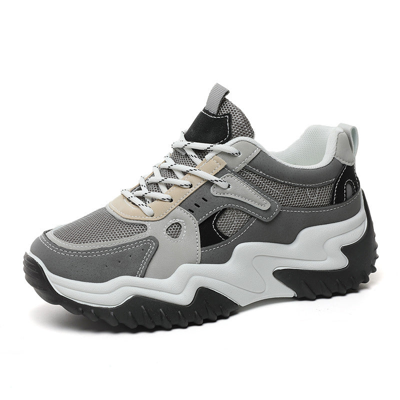 Damen Sportliche Sneakers mit atmungsaktiver Netzstruktur und griffiger Sohle R&B