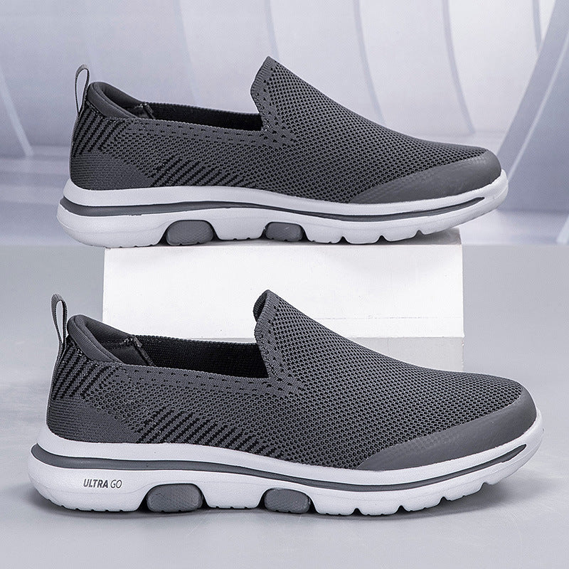 Damen Atmungsaktive Slip-On Sneakers mit elastischem Aufbau R&B