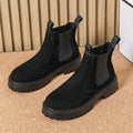 Damen Modische Chelsea-Stiefel mit rutschfester Sohle und elastischen Einsätzen R&B