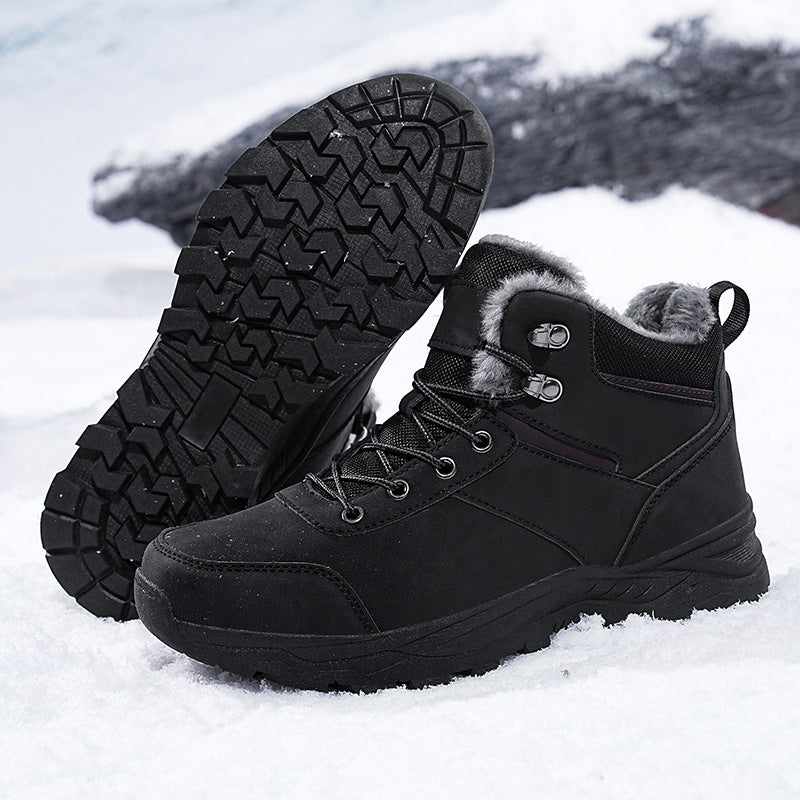 Damen Hochwertige Winterboots mit isolierter Innensohle und rutschfester Sohle R&B