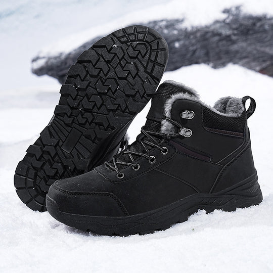 Damen Hochwertige Winterboots mit isolierter Innensohle und rutschfester Sohle R&B