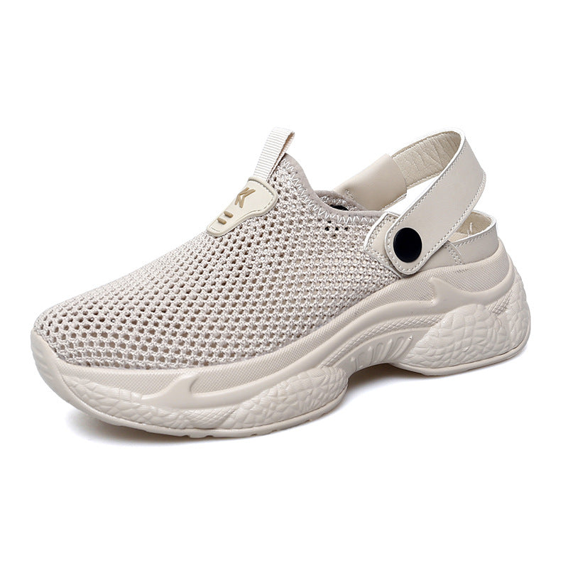 Damen Atmungsaktive Slip-On Sneakers mit elastischem Riemen R&B