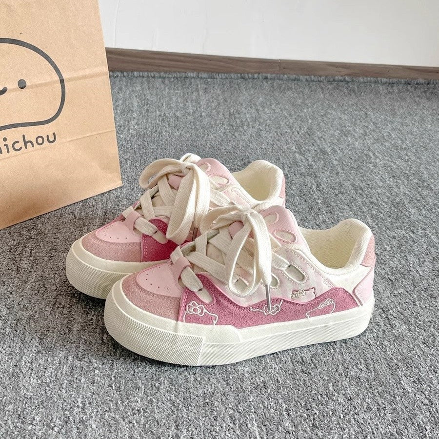 Damen Sportliche Schuhe mit verspielt designter Oberfläche und komfortabler Polsterung R&B