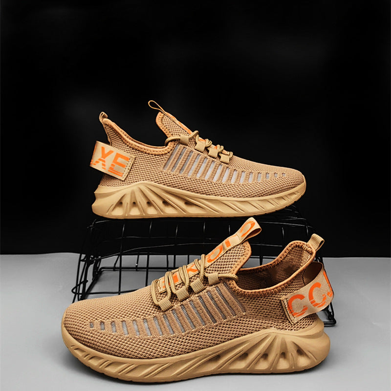 Damen Sportliche Strick-Sneakers mit Flexiblem Dämpfungssystem R&B