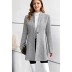Damen Moderne Strickblazer mit schmalem Schnitt und eleganten Details R&B