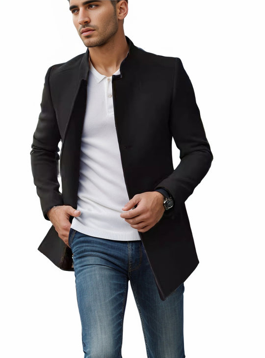Herren modischer Steppblazer R&B