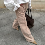 Damen Weite Cordhose R&B