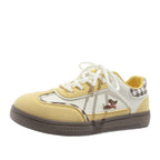 Damen modische Sneakers mit verspieltem Hunde-Design und bequemer Dämpfung