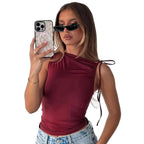 Damen asymmetrisches Oberteil R&B