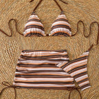 Damen Bikini-Set mit variabler Raffung R&B