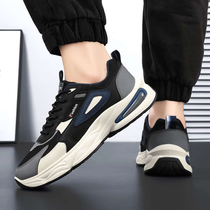 Damen Sportliche und bequeme Sneaker mit atmungsaktivem Mesh-Obermaterial und stoßdämpfender Sohle R&B