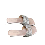 Damen Glamouröse Riemchen-Sandalen mit funkelnden Akzenten R&B