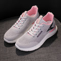 Damen Sportliche Sneakers mit atmungsaktivem Netzdesign und dämpfender Laufsohle R&B