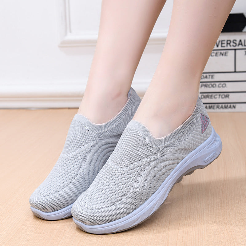 Damen Bequeme und flexible Slip-On Sneaker R&B