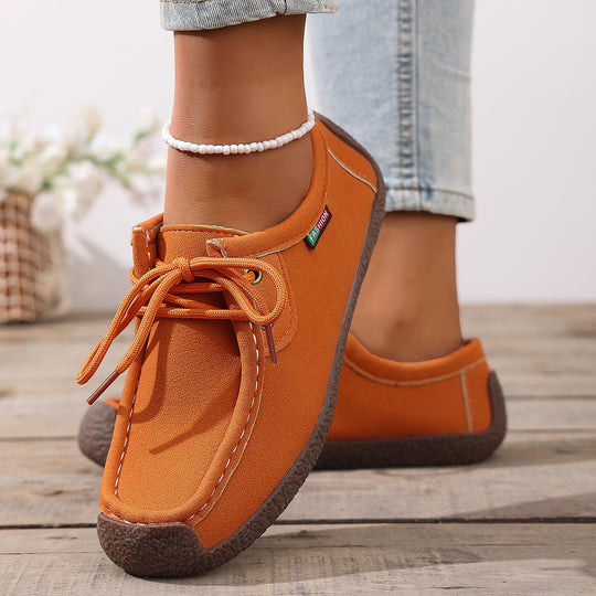 Damen Komfortable Freizeitschuhe mit modischem Schnürsystem R&B