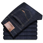 Herren Slim Fit Jeans mit flexiblem Bund und modernen Details